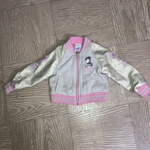 Little Girls Size:2 DIsney Belle Varsity Jacket